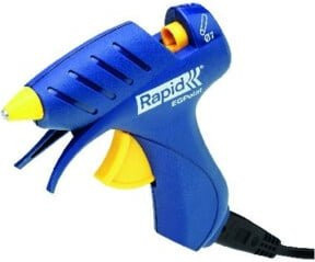 Rapid Klebepistole EG Point Blister Akku-Heißklebepistole in Blau mit 7mm Klebestreifen - Bild 1