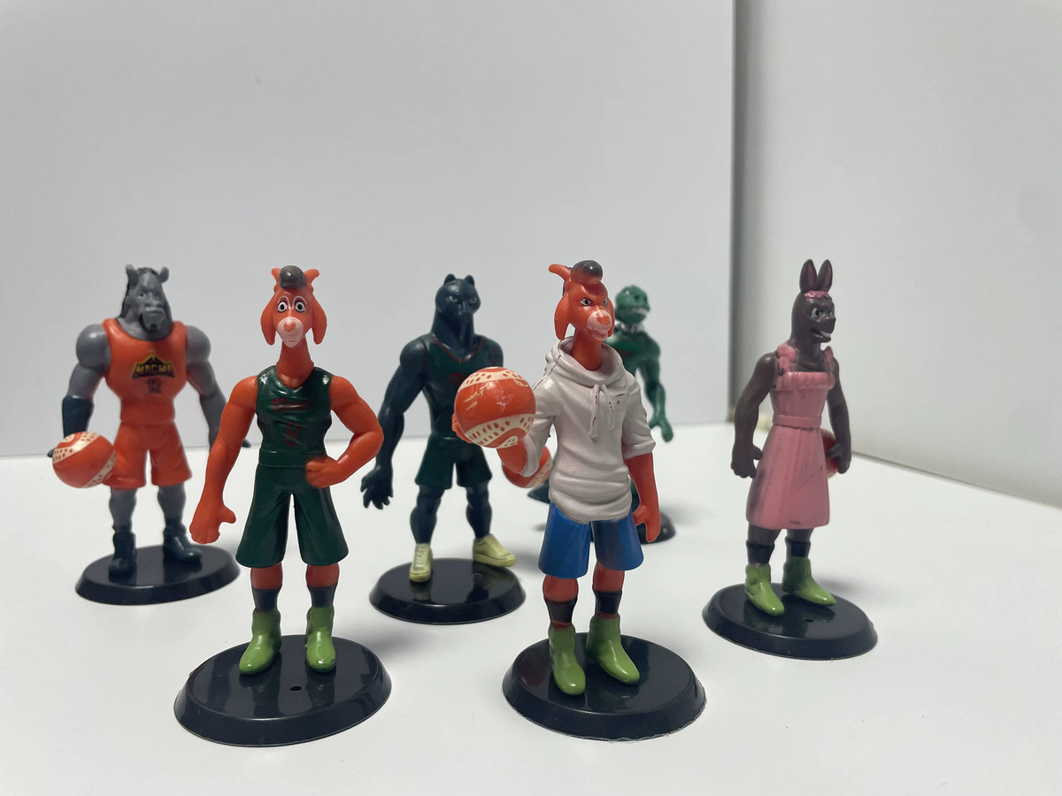 Bandai Film-Goat-Basketball-Traum-Actionfiguren, Modellfiguren, 6-teiliges Set - Bild 4
