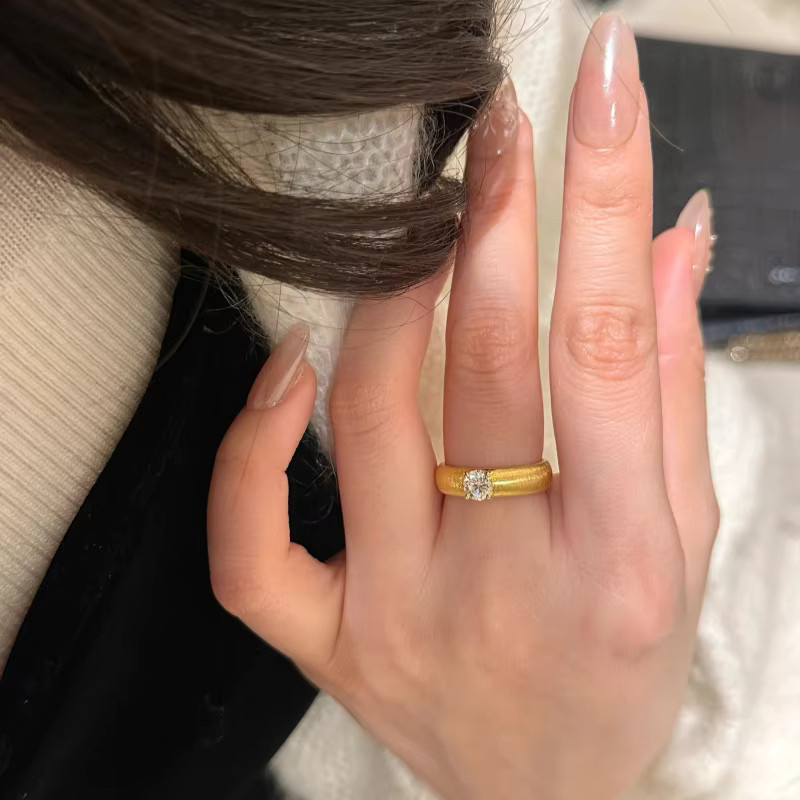 GXTRS Ring, 925 Silber, Moissanit, Damen - Bild 4