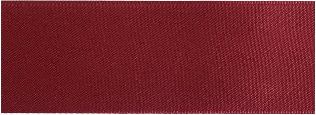 Rico Design Paper Poetry Satinband in Bordeaux Rot, Breite: 38 mm, Länge: 3 m - Bild 1