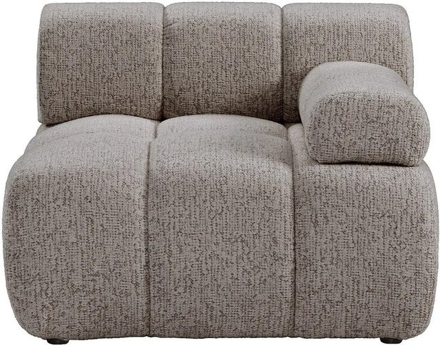 Vente-unique Sessel Facivil mit gerader Rückenlehne und Armlehnen in Taupe - Bild 1