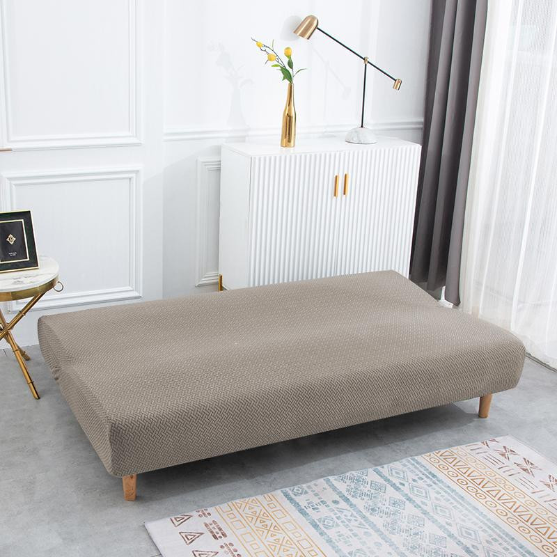 YZFZP Elastischer Jacquard-Sofa-Schonbezug aus Polyester, Armloser Bankbezug in Beige und Multicolour, Größe S - Bild 1