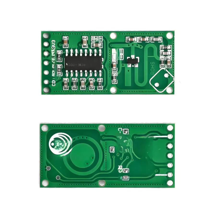 Mikrowellenradarsensormodul HW-MS03 RCWL-0516 Induktionsschalter für Arduino DIY mit 2,4 GHz bis 5,8 GHz Bewegungsradarsensor in Grün - Bild 3