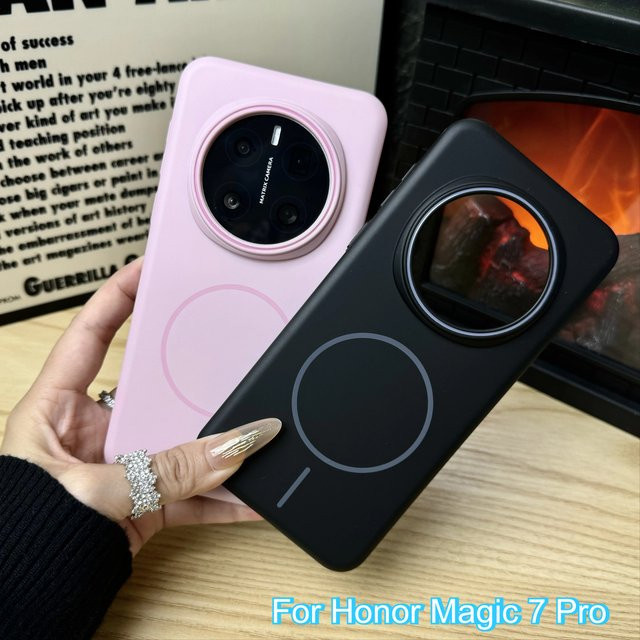 MagSafe Magnetische Schutzhülle für Huawei Honor 400, 300, 200 und Magic 7 Pro Lite in Blau, Stoßfest und Unterstützung für kabelloses Laden - Bild 1