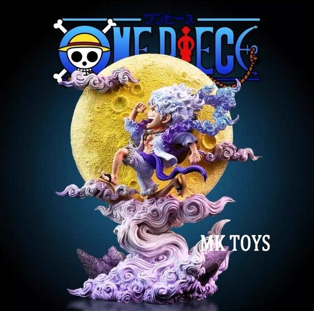 Bandai One Piece Fly Moon Nika Luffy, Actionfigur, 13cm, PVC - Bild 1