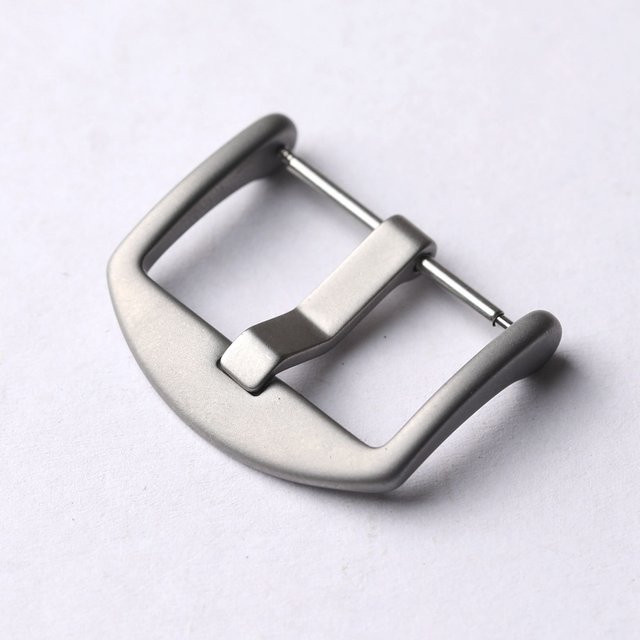 Raystray Uhrenarmbandverschluss Titan, Vintage, Silber, 20 mm, 22 mm, 24 mm - Bild 1