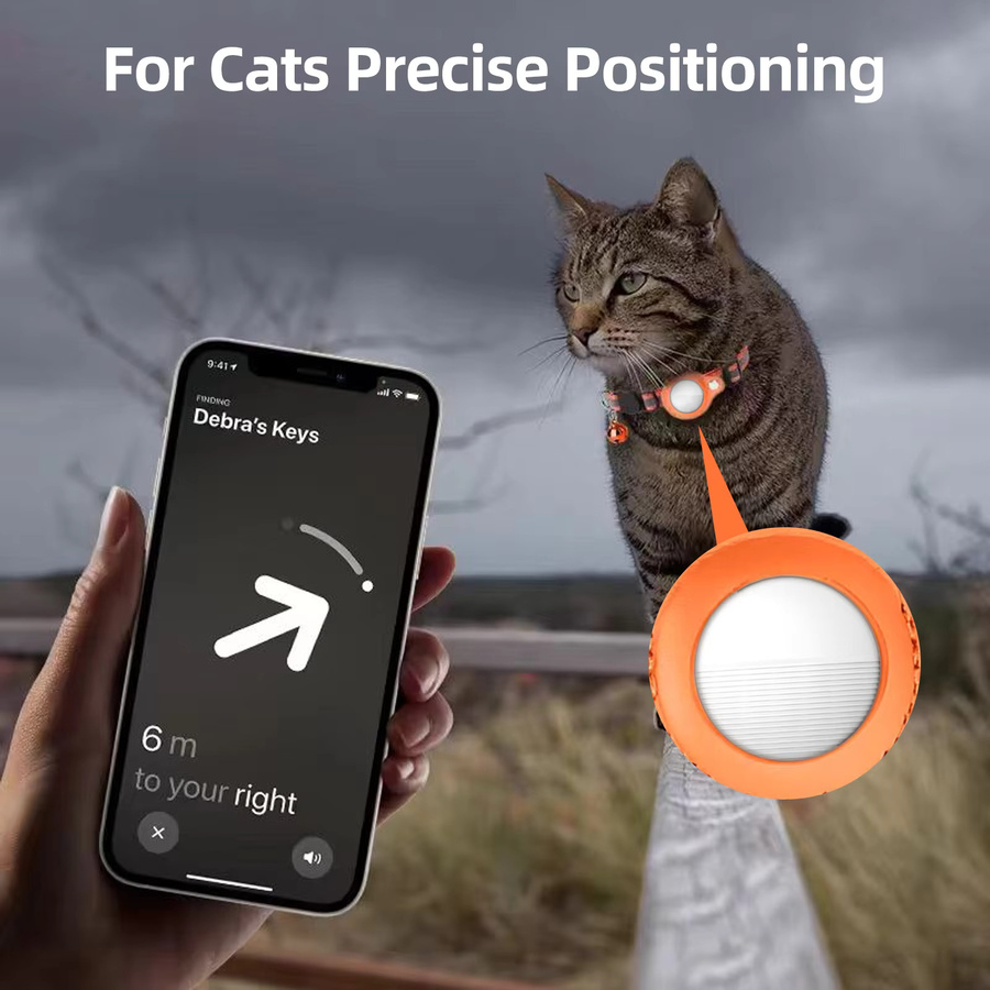 HACHANLUN iOS GPS-Tracker in Weiß für Schlüssel, Geldbörsen und Haustiere mit präziser Fernortung und Anruffunktion - Bild 4