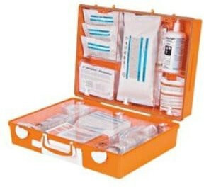 Erste Hilfe Koffer Advocat Nahrungsmittel von SÖHNGEN in Orange, B/T/H: 40,0 x 15,0 x 30,0 cm - Bild 1