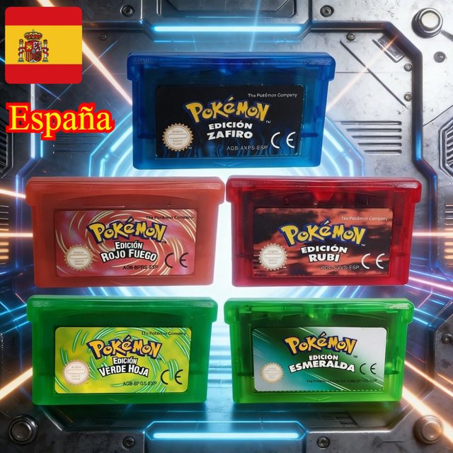 Bandai Pokemon-Serie GBA-Spielkassette, Videospielkarte, Retro - Bild 1