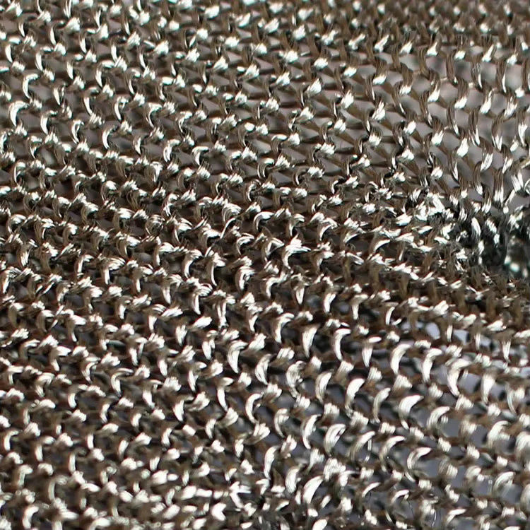 Schnittfester Edelstahlhandschuh aus Metallgeflecht in Silber, Größe XL, HPPE-Arbeitsschutzhandschuh Stufe 5 für Metzger und Küche - Bild 4
