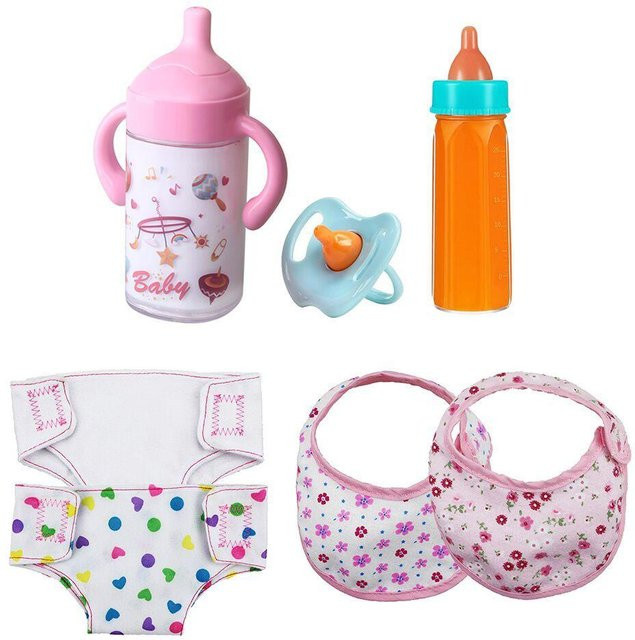 Baby-Puppe Flaschenset, Puppenzubehör, ab 14 Jahren - Bild 1