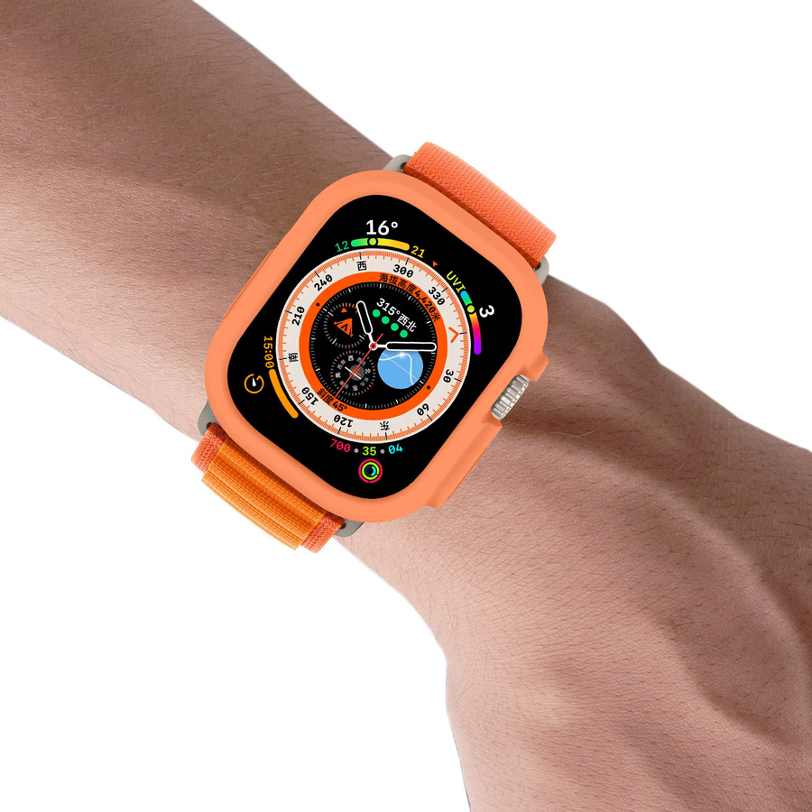 FancyWrist Schutzhülle für Apple Watch Ultra, Silikon, Weiß, Unisex - Bild 4