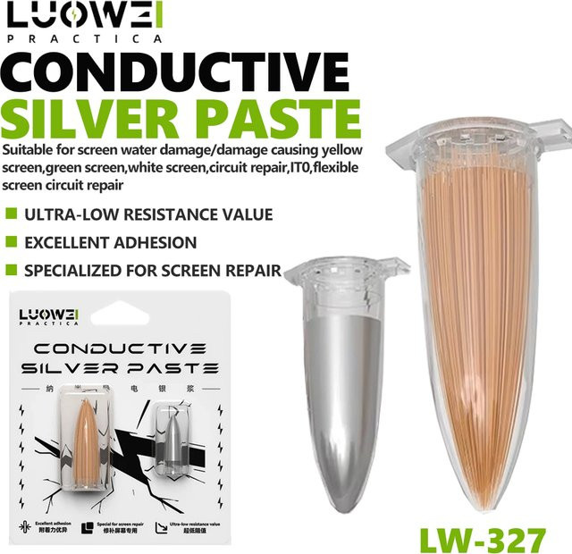 LUOWEI LW-327 Nano leitfähige Silberpaste zur Reparatur von Handy-Bildschirmschaltungen - Bild 1