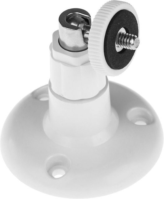 LONGPEAN 360-Grad Metall Sicherheitswand Halterung für Arlo und Arlo Pro, verstellbare Wand- und Deckenhalterung für Innen und Außen, Weiß - Bild 1