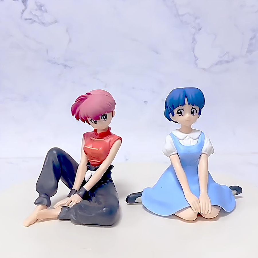 BANDAI BANPRESTO Ranma 1/2 Relax Time Shampoo Tendou Akane PVC Figur - Bild 2