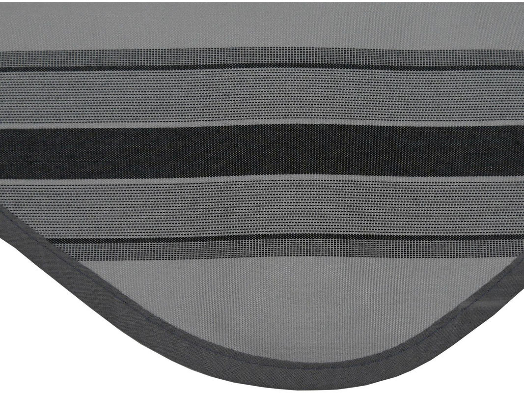 Angerer Klemmmarkise grau-schwarz gestreift, Breite: 200 cm - Bild 3
