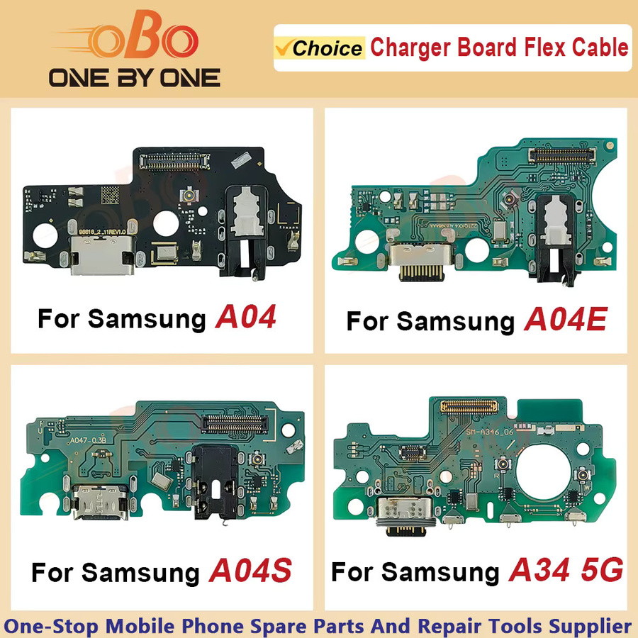 Samsung USB-Ladeanschluss-Flexkabel für A04 A04E A04S A047 A045 A042 A34 5G A346B zur Reparatur des USB-Ladeanschluss-Docks - Bild 2