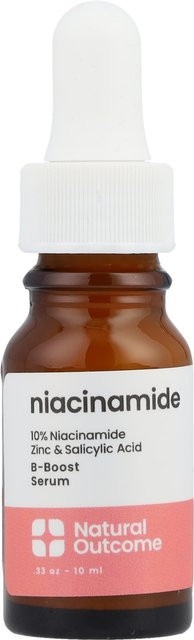 Natural Outcome Niacinamid B-Boost Serum, 10 ml, mit Salicylsäure - Bild 1