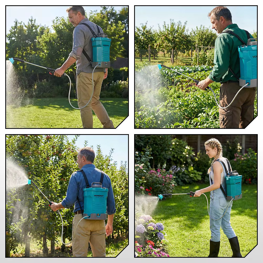 YOFIDRA Elektrischer Rucksacksprüher 10L mit Akku für Garten, Rasen und Unkrautbekämpfung - Bild 2