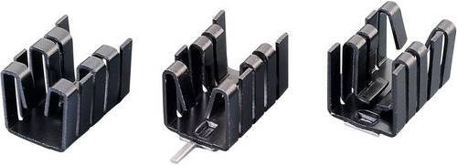 Fischer Elektronik Kühlkörper FK 237 SA TO-220 Schwarz B/T/H: 19 x 14,5 x 12,7 mm - Bild 1