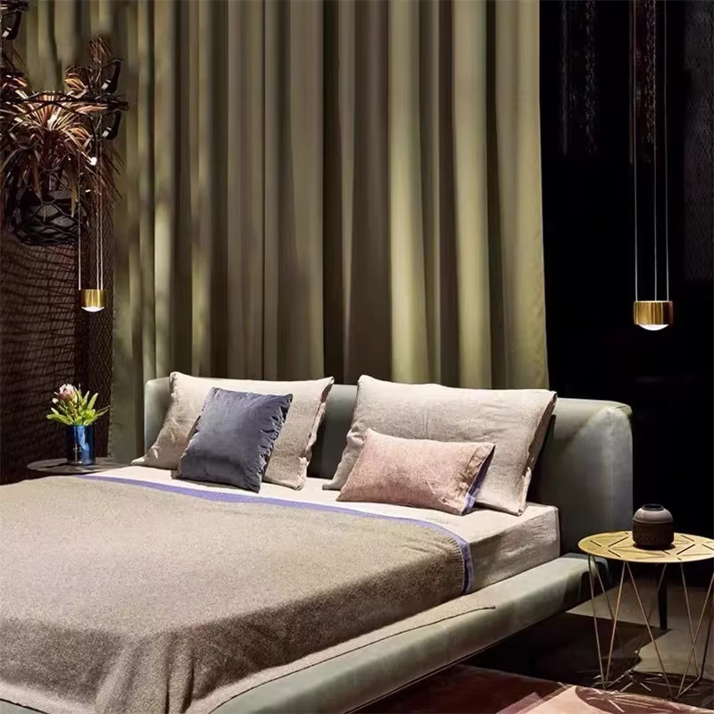 Moderne LED Hängelampe von JIANKEXING in Gold/Messing, verstellbare Zylinder-Pendelleuchte für Küche, Esszimmer oder Schlafzimmer - Bild 3
