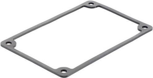 HARTING Flanschdichtung 09400009801 aus Kunststoff in Schwarz und Grau - Bild 1