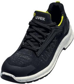 Uvex Sicherheitshalbschuhe 2 trend S1P Schwarz Gelb Größe 43 Weite 10 - Bild 1