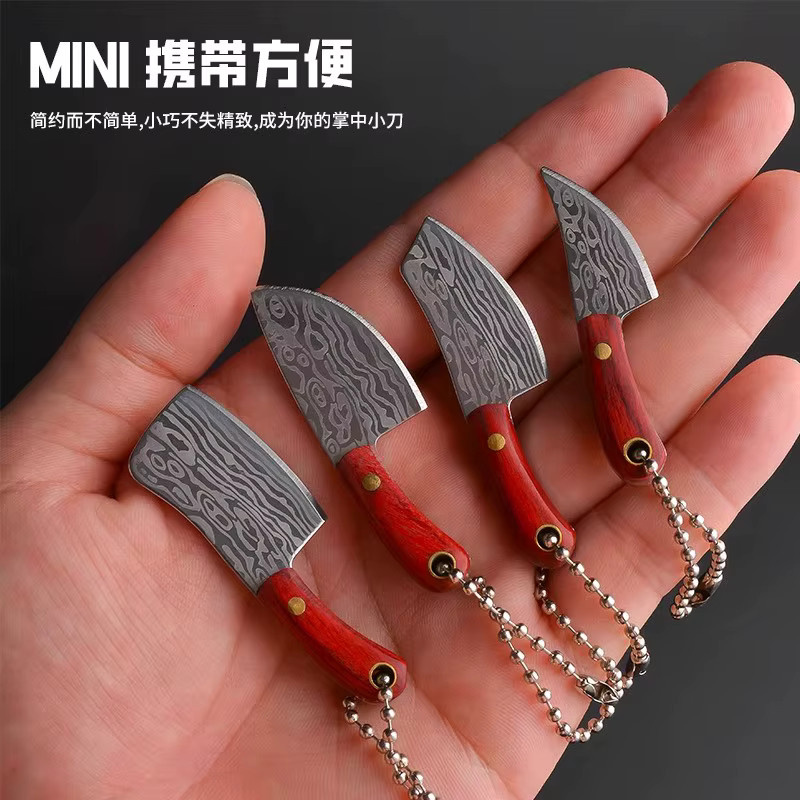 Mini Allzweckmesser Express als tragbares Taschenmesser mit Abdeckung aus Metall für Schule und Büro - Bild 4