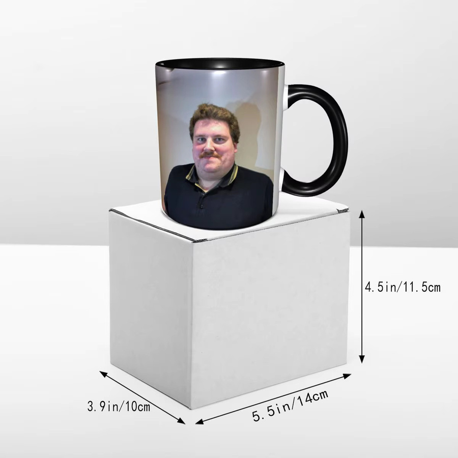 Drachenlord Kaffeetasse Rainer Winkler Keramikbecher in Weiß - Bild 5