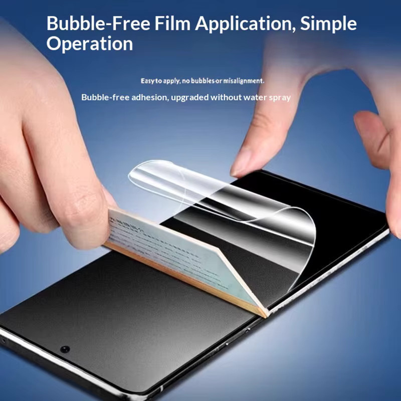 3er-Pack Hydrogel Displayschutzfolie OnePlus 15 Matt aus weichem TPU für volle Bildschirmabdeckung, Transparent - Bild 2