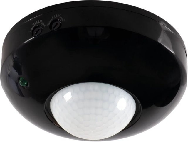 Kanlux Bewegungsmelder Pir Zona Jq37 Deckenmontage Schwarz IP20 - Bild 1