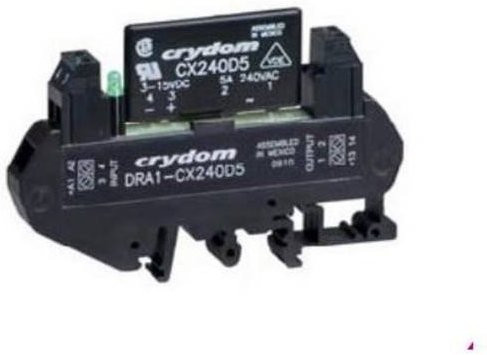Crydom Halbleiterrelais DRA1-CX240A5 in Schwarz - Bild 1