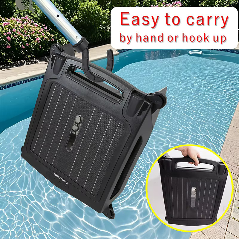 Robot lifestyle Solar-Pool-Skimmer-Roboter-Reiniger S001A kabellos mit App-Steuerung und 10 W Solarpanel - Bild 3