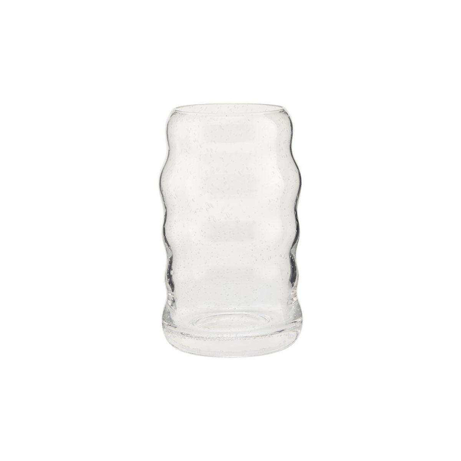 House Doctor Vase Srina aus Glas in Transparent, Höhe: 12 cm - Bild 1