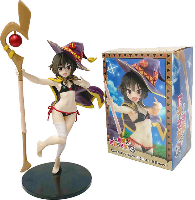 Bandai KonoSuba Megumin Actionfigur, Einzelfigur, 18 cm - Bild 1