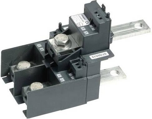 Hager Stromwandlermodul LVZWB600 in Grau mit 600A Primärstrom und 5A Sekundärstrom - Bild 1
