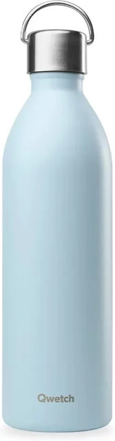 Isotherme Flasche Qwetch Active Blau 0,36 l - Bild 1