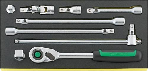 Stahlwille TCS 1/2 Zoll-512/9 QR Steckschlüsselsatz 96830363 in Gelb und Silber - Bild 1