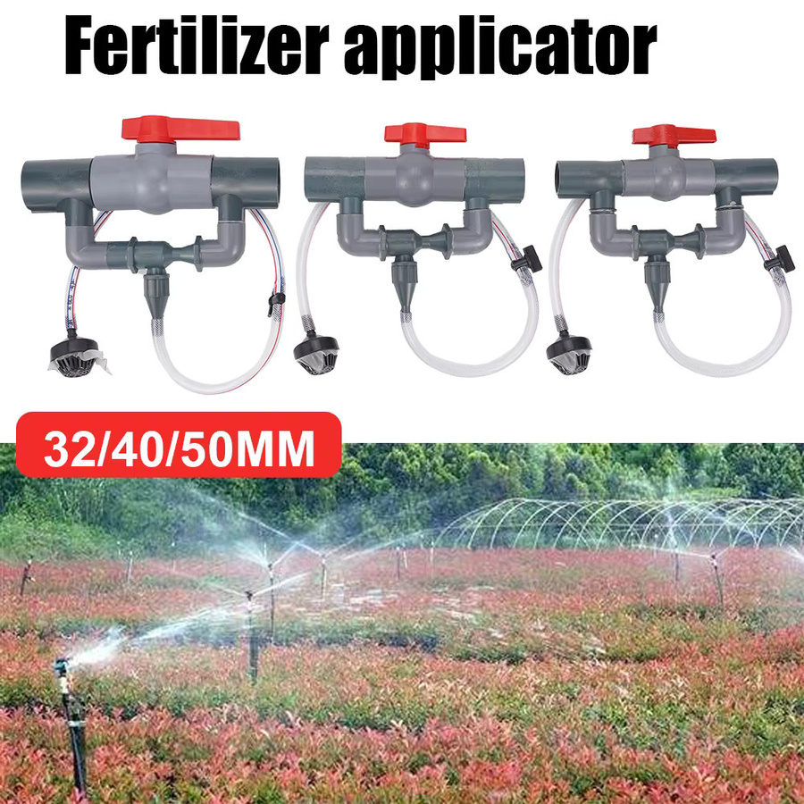 HulitTop Venturi Düngemittel-Injektor-Set für die landwirtschaftliche Gewächshausbewässerung, Durchmesser: 32 mm - Bild 5