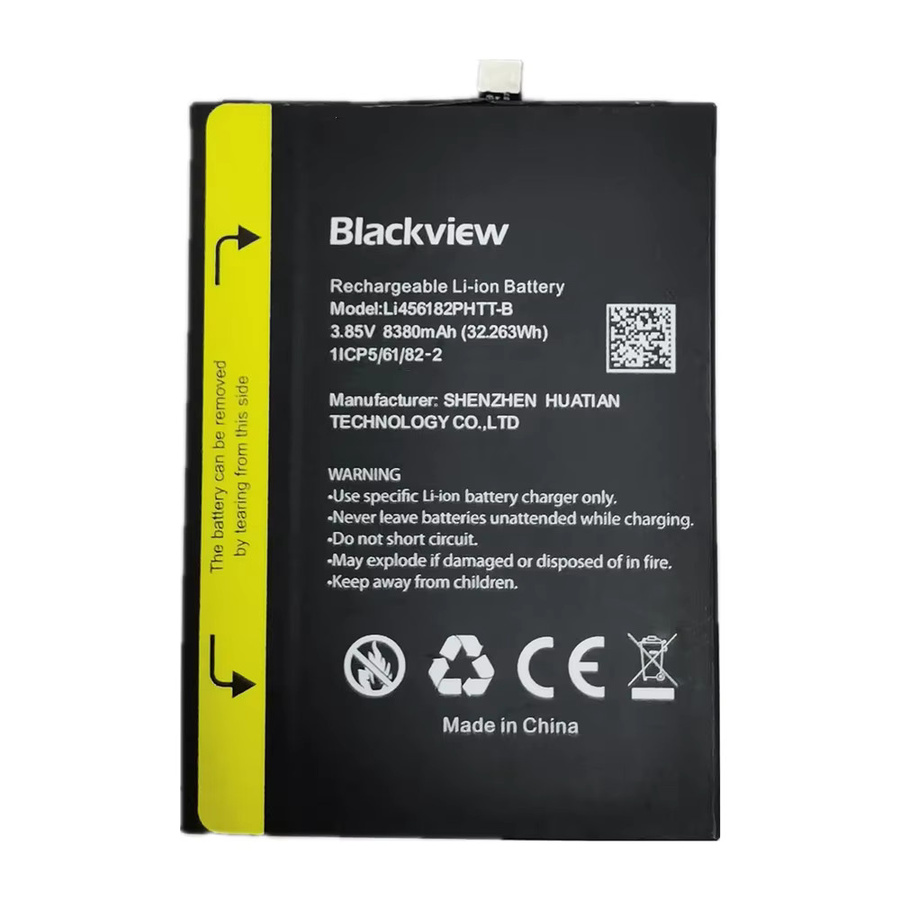 Blackview Ersatzakku für BV8800, BL8800 Pro, BV9000 Pro, BV9100 und BV9300 Pro Modelle - Bild 2