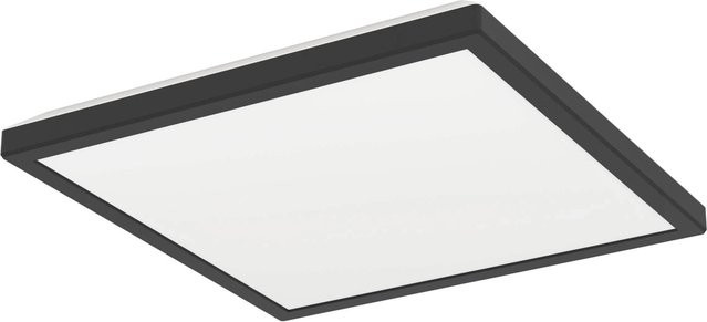 Eglo Connect LED-Deckenleuchte Rovito-Z Schwarz, quadratisch, B/T/H: 29 x 29 x 3 cm - Bild 1