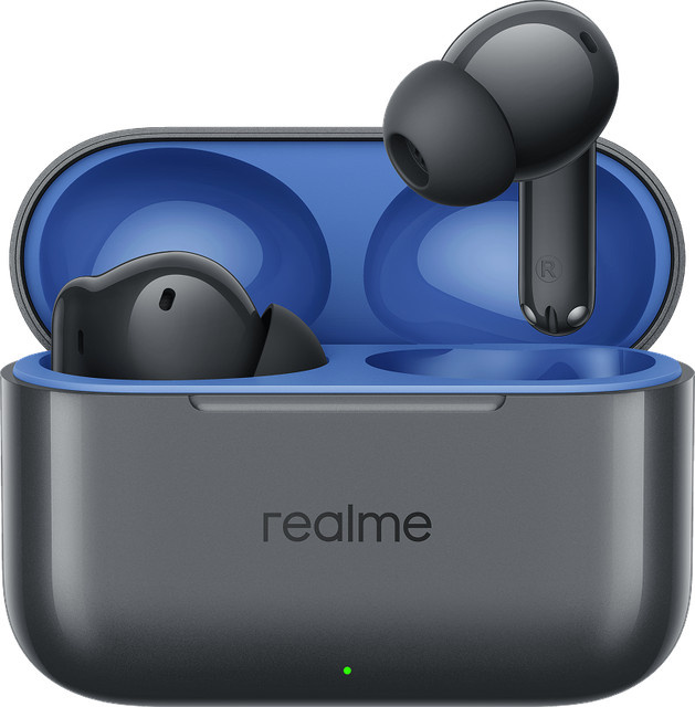 Realme Buds T200 TWS In-Ear Kopfhörer mit ANC und MultiPoint in Grau - Bild 1