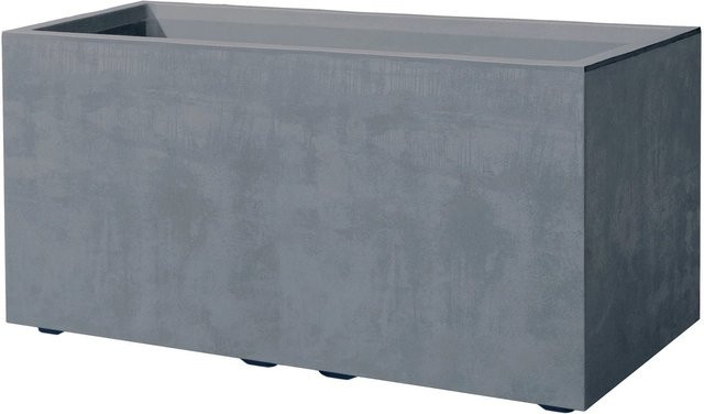 Deroma Pflanzkasten Millennium in Aschgrau, B/T/H: 78,5 x 39,1 x 39 cm - Bild 1