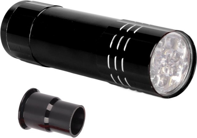 KaiSai Eierprüfer mit LED-Kaltlicht in Schwarz für Enteneier, Gänseeier, Kranicheier, Wachteleier und Vogeleier - Bild 1