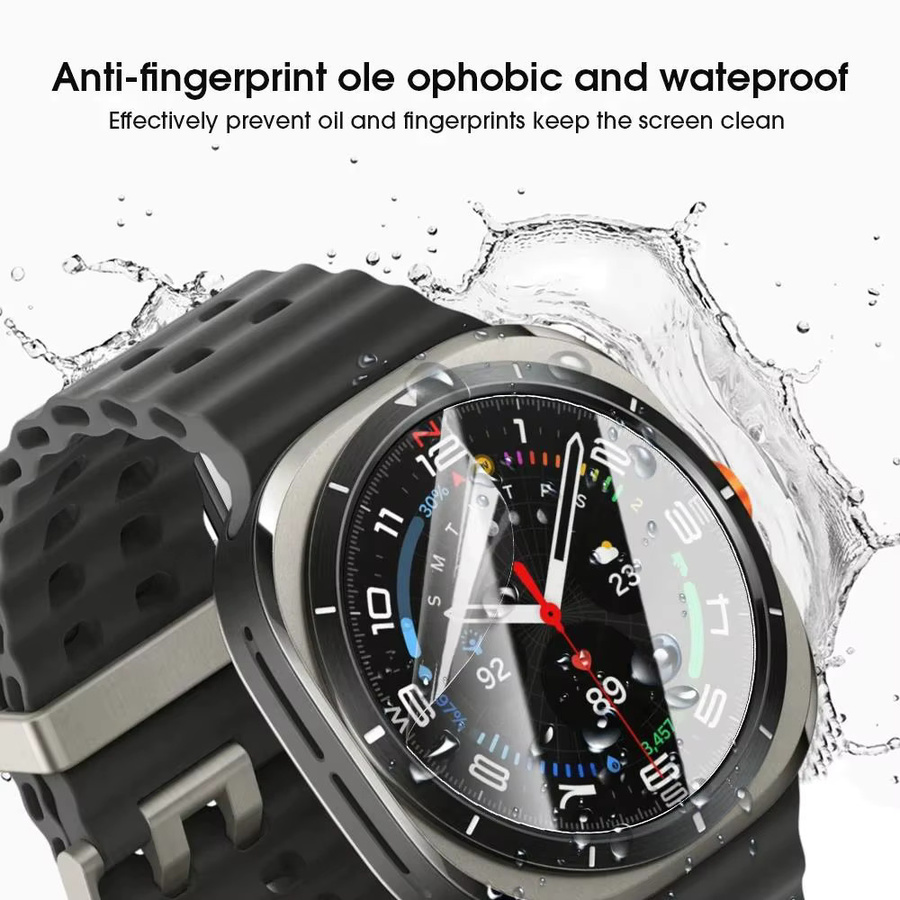 3-5 Stück Hydrogel Displayschutzfolie für Samsung Galaxy Watch 8 7 6 5 Classic, transparent - Bild 5