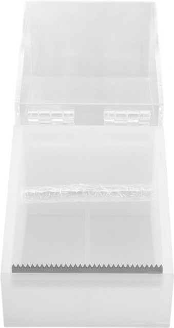 Koogeelife Wimpernband Aufbewahrungsspender aus Acryl, weiß - Bild 1