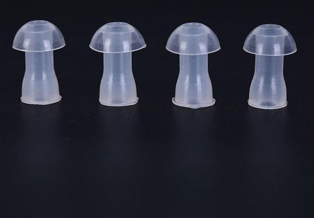 Nostalgiab Ohrstöpsel Pilzkopfform, Unisex, S - Bild 1