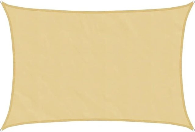 Sonnensegel Furnicato Rechteckig aus Polyester Oxford in Sandfarbe B/T: 35 x 25 m - Bild 1