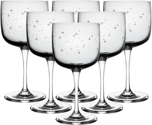 Villeroy & Boch like. Weingläser Winter Glow, transparent, 6er Set, 270 ml - Bild 1