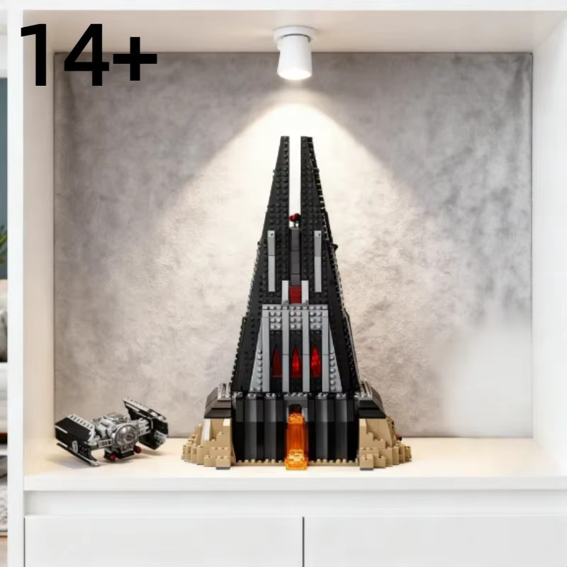 Hot Toys Star Wars Darth Vader Schloss, Baustein-Modell, 1090 Teile, ab 14 Jahren - Bild 3